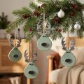 Moose head mint for hanging 14.5cm x 7.2cm 4 pcs | Floristik24.co.uk