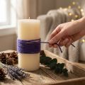 Wick Thread 55m Dark Violet | Floristik24.co.uk