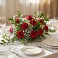 Foamrose Red Ø4cm 48 pcs | Floristik24.co.uk