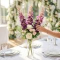 Decorative Delphinium as an artificial flower for stylish floral accents, 79cm, 3 pieces | Floristik24.co.uk