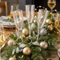New Year's Eve decoration for sticking champagne glass on wire H9.5cm 8 pcs | Floristik24.co.uk