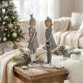 Deco figures winter children figures girls H19cm 2pcs | Floristik24.co.uk