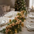 Gold Ball Garland Christmas
