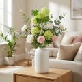 Artificial snowball, deco branch, artificial plant green Ø6.5cm L78cm | Floristik24.co.uk