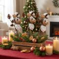 Decorative branches Christmas artificial mix assorted 29cm 3 bunch | Floristik24.co.uk