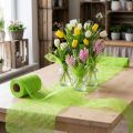Fleece 8cm 25m apple green | Floristik24.co.uk