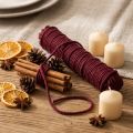Wick thread, wool cord, Bordeaux, 55m string, floristry, crafts, DIY | Floristik24.co.uk