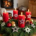 Decorative Stars for Crafting Yellow, Brown Foam Rubber 4cm 36 Pcs | Floristik24.co.uk