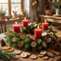 Wooden slices, decorative tree fruits, natural, DIY, FSC, 1-3.5cm, 300g | Floristik24.co.uk