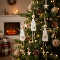 Angel Pendant Christmas Decoration for Hanging H22cm 3 pcs | Floristik24.co.uk