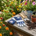 Kixx children's gloves size 6 blue, white | Floristik24.co.uk