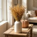 Natural flax dried grasses for dried flower arrangements Linum Natur 60cm 180g | Floristik24.co.uk