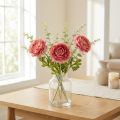 Artificial ranunculus as a bouquet for elegant and low-maintenance decoration, 51cm, 3 pieces | Floristik24.co.uk