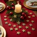 Stars Glitter Gold 1.5cm 144 pcs | Floristik24.co.uk