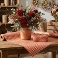 Flower silk 50cm checkered red 5kg | Floristik24.co.uk