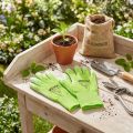 Kixx gardening gloves size 7 light green, lime | Floristik24.co.uk