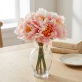 Paeonia Peony Artificial Flower Peonie Pink Ø6cm 28cm 7 pcs | Floristik24.co.uk