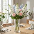 Levkoje White artificial flower Artificial stem flower 78cm | Floristik24.co.uk