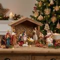 Nativity Figures Set 11 Colorful Figures Hand-Painted 3.5-9.5cm | Floristik24.co.uk