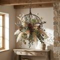 Metal crown for hanging rust brown Ø31cm H31cm | Floristik24.co.uk