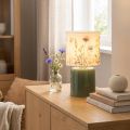 LED table lamp with floral pattern for stylish living room lighting, 23cm | Floristik24.co.uk