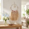 Maritime wall decoration with real starfish Ø26.5cm H65cm | Floristik24.co.uk
