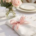 Decorative ribbon antique pink, lace ribbon, florist supplies, wedding W15mm L15m | Floristik24.co.uk