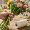 Jute ribbon jute cord ribbon jute cream decorative ribbon white Ø4mm 100m | Floristik24.co.uk