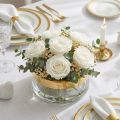 Infinity Roses Large Ø5.5-6cm White 6 pcs | Floristik24.co.uk