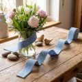 Felt Ribbon Blue 7.5cm 5m | Floristik24.co.uk