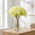 Bouquet of chrysanthemums artificial cream, yellow 28cm 6pcs | Floristik24.co.uk