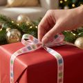 Gift ribbon with parcel ribbon Christmas 15mm 18m | Floristik24.co.uk