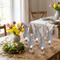 Stand Table Decoration Easter Bunny Decoration Felt Grey 19cm 12 Pcs | Floristik24.co.uk