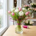 Bouillon effect wire Ø0.30mm 100g/140m Pink – Craft wire Decorative wire for flowers and windows | Floristik24.co.uk