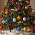 Shiny Christmas baubles, set of 10, assorted colors, 95mm | Floristik24.co.uk