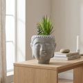 Artificial Succulent Flower Pot Buddha Ø12cm H25cm | Floristik24.co.uk