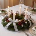 Deco ribbon silver with wire edge 15mm 25m | Floristik24.co.uk