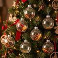 Christmas ball glass Ø4cm clear 24 pcs | Floristik24.co.uk