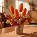 Luffa large on a stick orange 25 pcs | Floristik24.co.uk