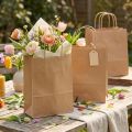 Paper carrier bags paper bags paper bags 18x8cm 50 pcs | Floristik24.co.uk