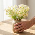Artificial chamomile as a bouquet of flowers for natural and easy-care decoration, 28cm, 3 pieces | Floristik24.co.uk