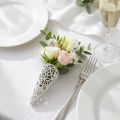 Wedding pin with magnet, silver 4.5cm | Floristik24.co.uk