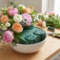 Pinholder Arrangement Holder for Floral Foam Green 3cm 50 Pcs | Floristik24.co.uk