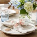 Decorative ribbon maritime gift ribbon corals 25mm 18m | Floristik24.co.uk