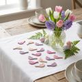 Scatter decoration bird decoration wood, scattered pieces pink tones 4 cm 72 pcs | Floristik24.co.uk
