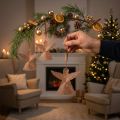 Angels to hang, Advent decorations, metal decorations copper-colored 9 × 10cm 3pcs | Floristik24.co.uk