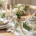Decorative ribbon crochet lace decorative ribbon beige W9mm L20m | Floristik24.co.uk