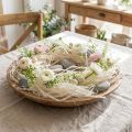 Plant-based natural fibers skeleton ribbon natural ribbon decoration 180g | Floristik24.co.uk