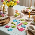 Scatter decoration wooden figures jug snail carrot 4cm - 6cm 72 pcs | Floristik24.co.uk