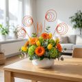 Cane Coil orange 25 pcs. | Floristik24.co.uk